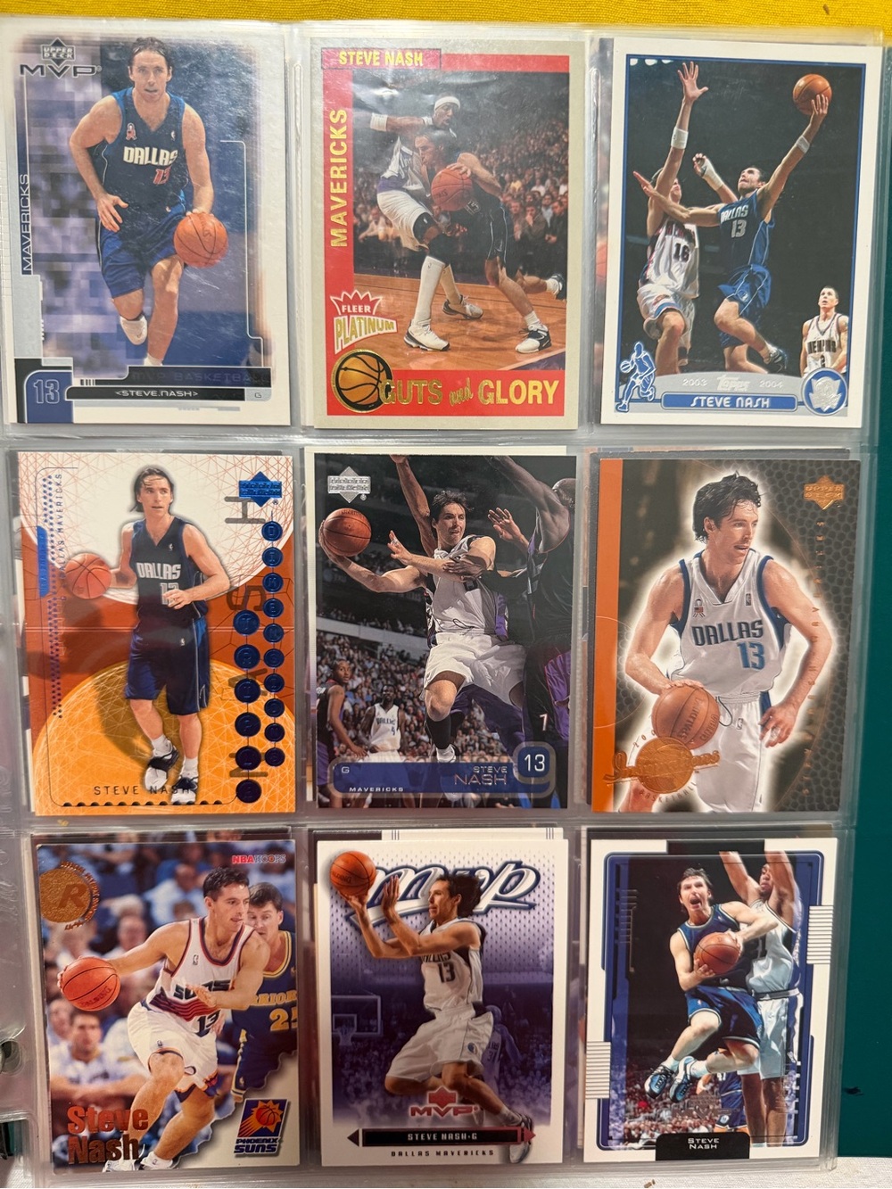 46 Lot  1996-2004 Steve Nash Basketball Player Cards